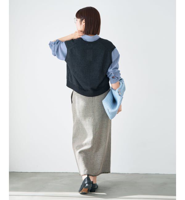 IENA「《予約》シアーデニムシャツ」|シャツ・ブラウス|