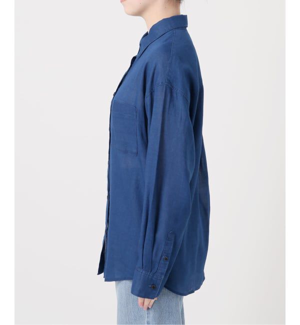 IENA「《予約》シアーデニムシャツ」|シャツ・ブラウス|