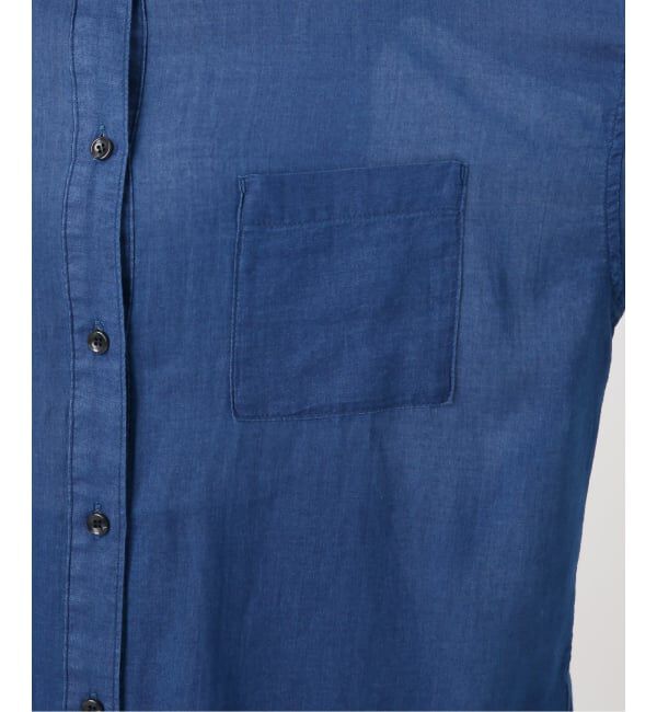 IENA「《予約》シアーデニムシャツ」|シャツ・ブラウス|