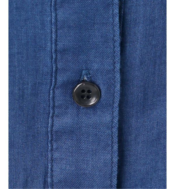 IENA「《予約》シアーデニムシャツ」|シャツ・ブラウス|