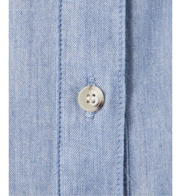 IENA「《予約》シアーデニムシャツ」|シャツ・ブラウス|