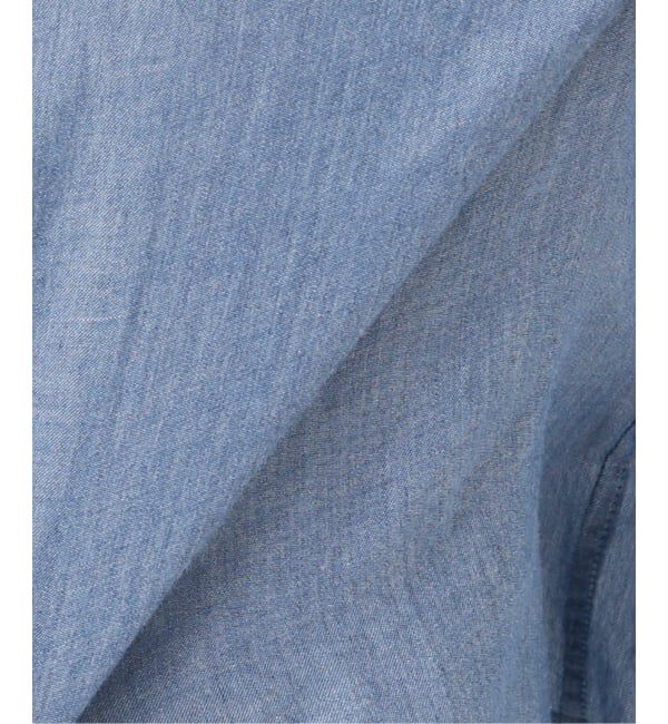 IENA「《予約》シアーデニムシャツ」|シャツ・ブラウス|