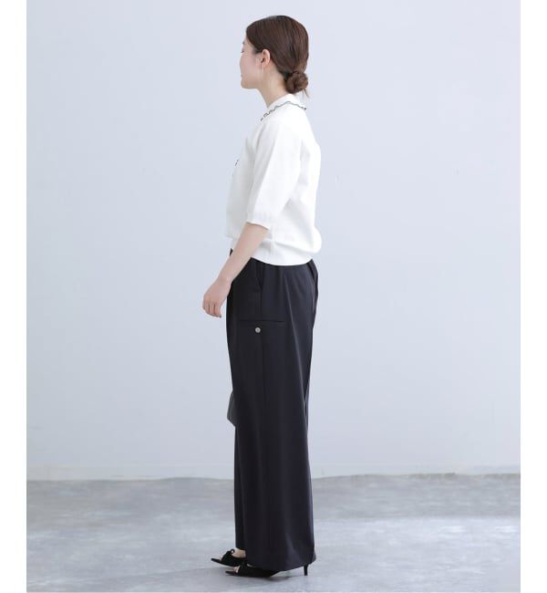 IENA「《予約》フリルプルオーバー」|ニット・セーター|