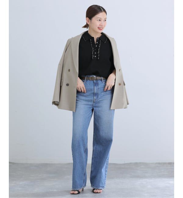 IENA「《予約》フリルプルオーバー」|ニット・セーター|