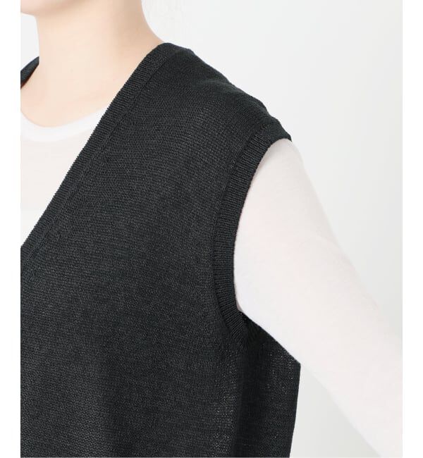 IENA「《予約》コットンwashiニットベスト」|ベスト・ジレ|