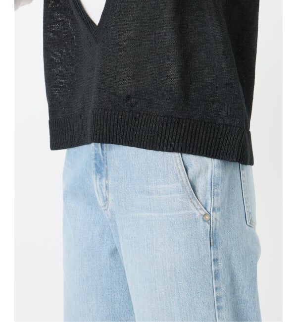 IENA「《予約》コットンwashiニットベスト」|ベスト・ジレ|