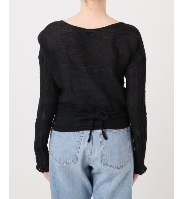 IENA「《予約》LES ATELIERS FRANCAIS DE CONFECTION Cache Coeur PE26JPCACHE」|シャツ・ブラウス|