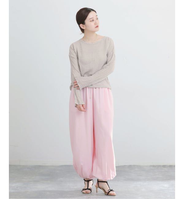 IENA「《予約》LES ATELIERS FRANCAIS DE CONFECTION T Manches Longues PE26TSMLGDC」|シャツ・ブラウス|