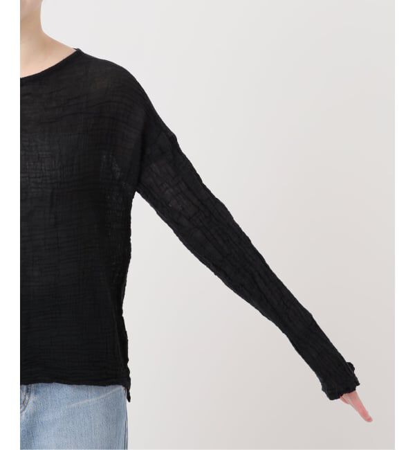 IENA「《予約》LES ATELIERS FRANCAIS DE CONFECTION T Manches Longues PE26TSMLGDC」|シャツ・ブラウス|