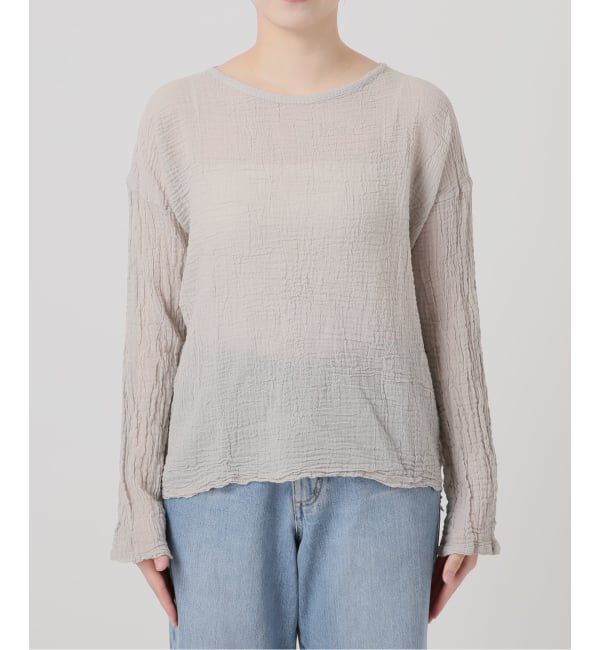 IENA「《予約》LES ATELIERS FRANCAIS DE CONFECTION T Manches Longues PE26TSMLGDC」|シャツ・ブラウス|