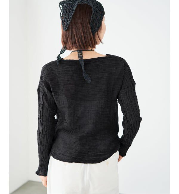 IENA「《予約》LES ATELIERS FRANCAIS DE CONFECTION T Manches Longues PE26TSMLGDC」|シャツ・ブラウス|