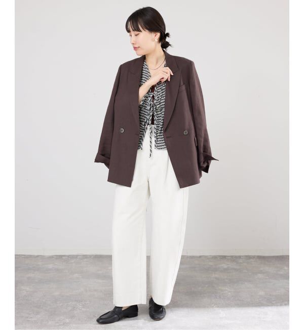 IENA「《予約》PALIT/パリット JULIA BLOUSE ブラウス 61OT23」|シャツ・ブラウス|