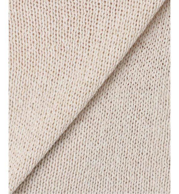 IENA「《予約》ミックスヤーン ワイドプルオーバー」|ニット・セーター|