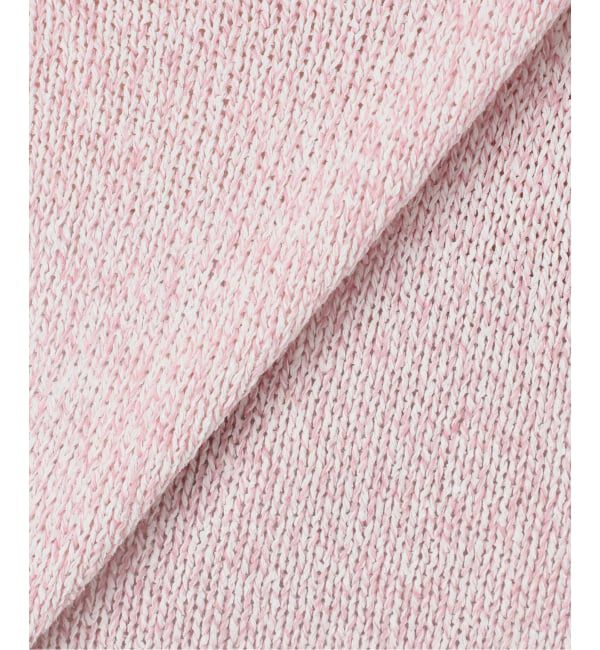 IENA「《予約》ミックスヤーン ワイドプルオーバー」|ニット・セーター|