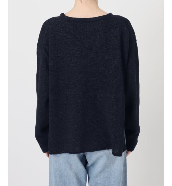 IENA「《予約》ミックスヤーン  2WAY Vカーディガン」|カーディガン|