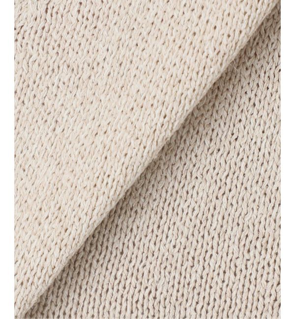 IENA「《予約》ミックスヤーン  2WAY Vカーディガン」|カーディガン|