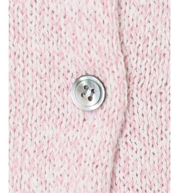 IENA「《予約》ミックスヤーン  2WAY Vカーディガン」|カーディガン|