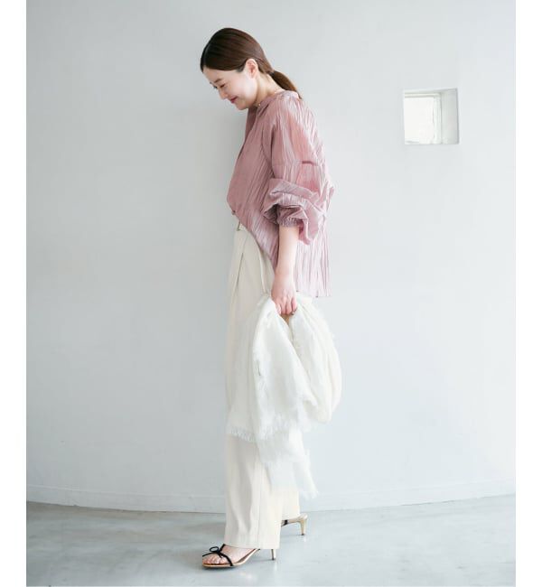 IENA「《予約》ベルテッドチノパンツ」|チノ|