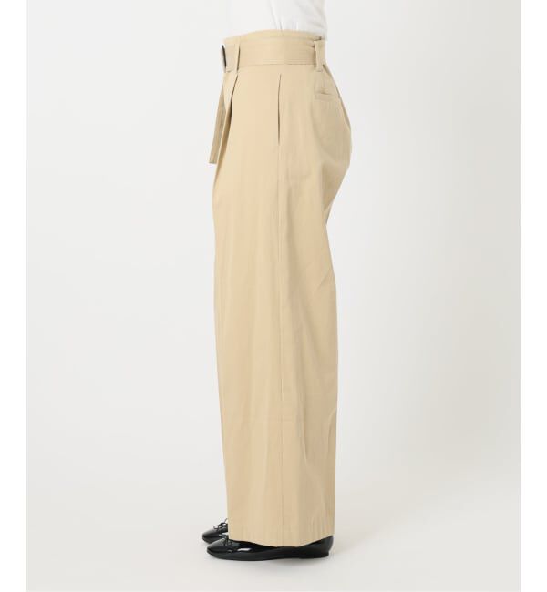 IENA「《予約》ベルテッドチノパンツ」|チノ|