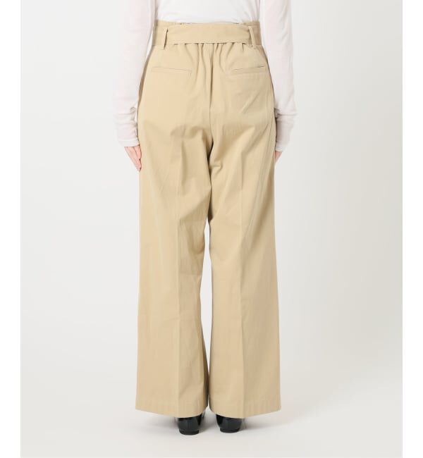 IENA「《予約》ベルテッドチノパンツ」|チノ|