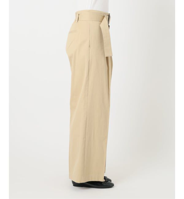 IENA「《予約》ベルテッドチノパンツ」|チノ|