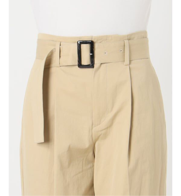 IENA「《予約》ベルテッドチノパンツ」|チノ|