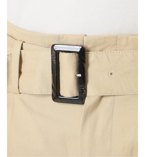 IENA「《予約》ベルテッドチノパンツ」|チノ|