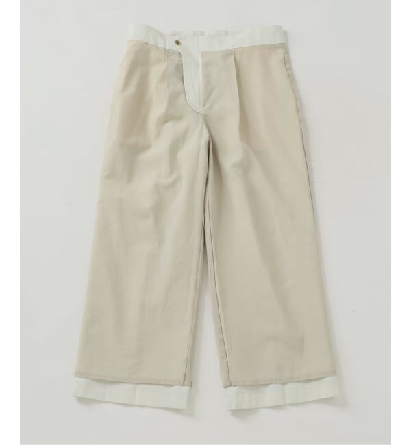 IENA「《予約》ベルテッドチノパンツ」|チノ|