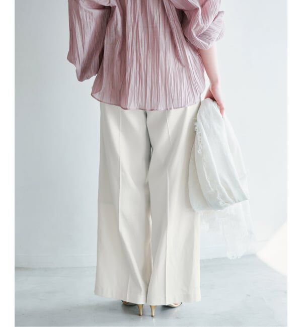 IENA「《予約》ベルテッドチノパンツ」|チノ|