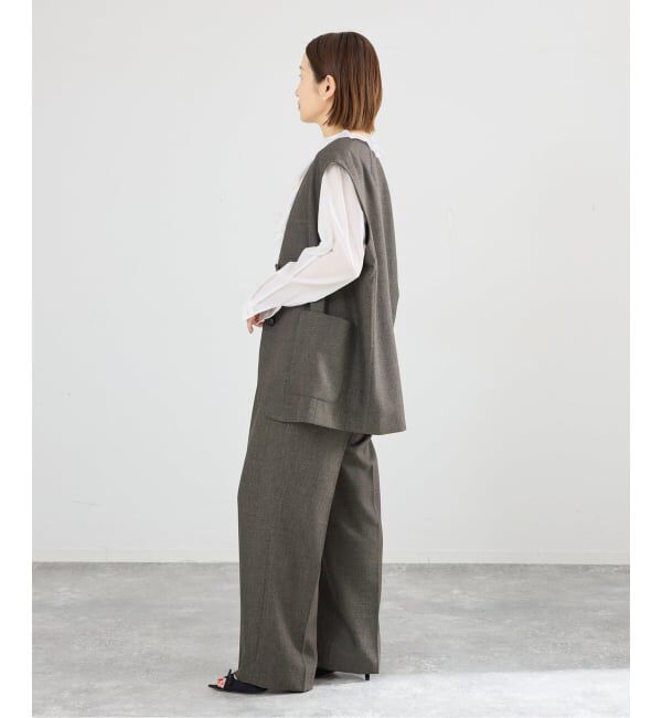 IENA「《予約》レーストリムフリルブラウス」|シャツ・ブラウス|