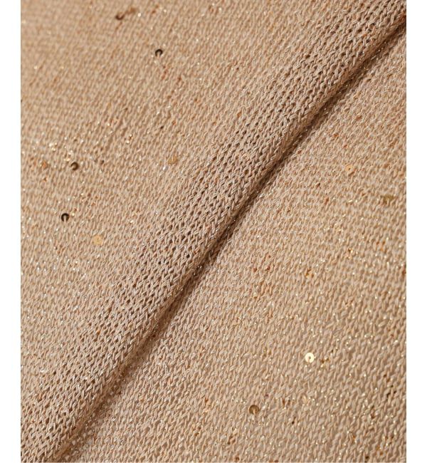 IENA「《予約》ウォッシャブル スパークルコットンプルオーバー」|ニット・セーター|