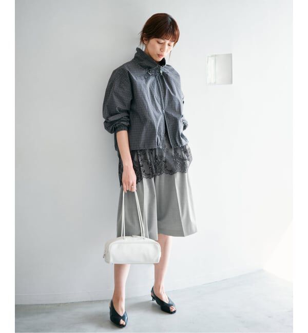 IENA「《予約》ウォッシャブル テーパードハーフスラックス」|その他|