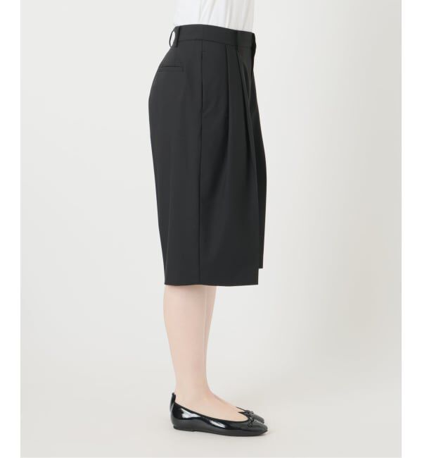 IENA「《予約》ウォッシャブル テーパードハーフスラックス」|その他|