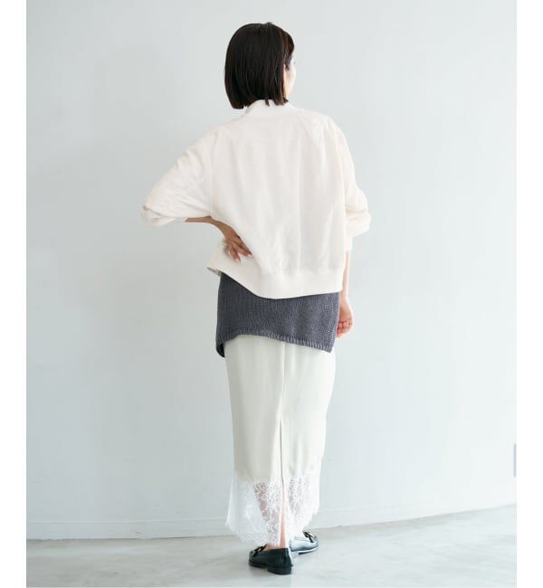 IENA「《予約》ウォッシャブル ライトエアリーMA-1」|ブルゾン・スタジャン|