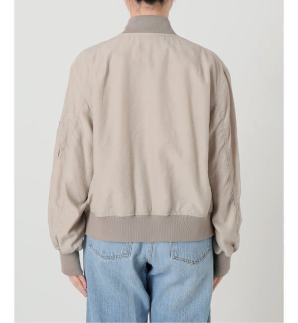 IENA「《予約》ウォッシャブル ライトエアリーMA-1」|ブルゾン・スタジャン|