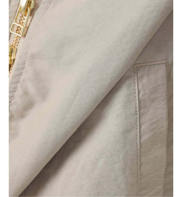 IENA「《予約》ウォッシャブル ライトエアリーMA-1」|ブルゾン・スタジャン|