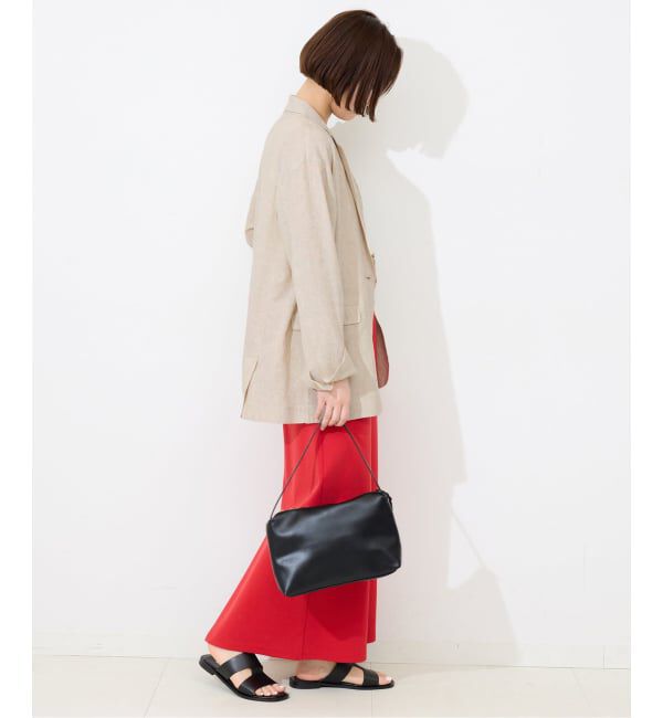 SLOBE IENA「《36.38サイズ展開/予約》リネンレーヨンシングルテーラードジャケット」|テーラードジャケット|