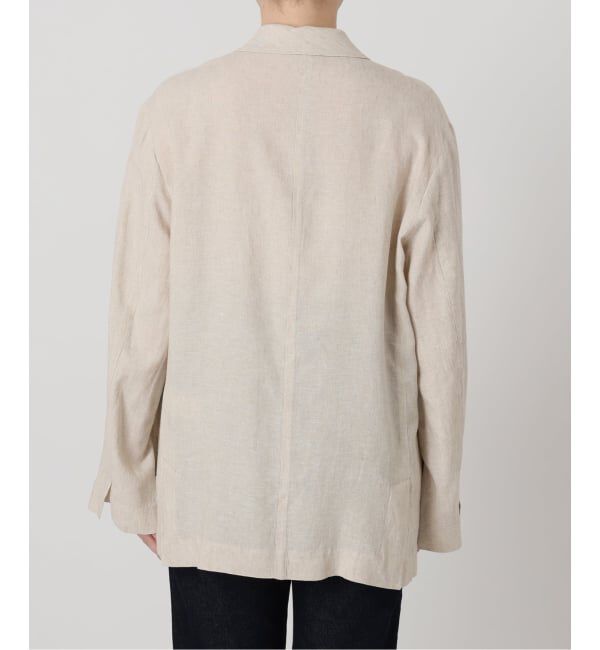 SLOBE IENA「《36.38サイズ展開/予約》リネンレーヨンシングルテーラードジャケット」|テーラードジャケット|