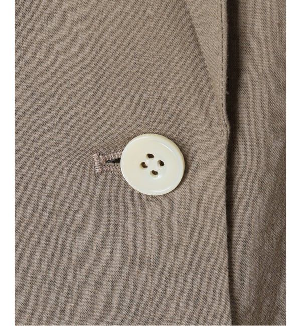 SLOBE IENA「《36.38サイズ展開/予約》リネンレーヨンシングルテーラードジャケット」|テーラードジャケット|