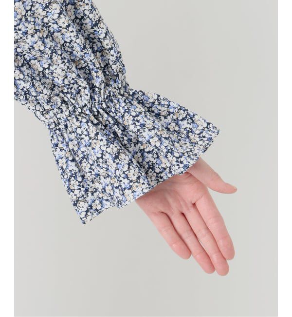 SLOBE IENA「《予約》Vネックフレアスリーブブラウス」|シャツ・ブラウス|