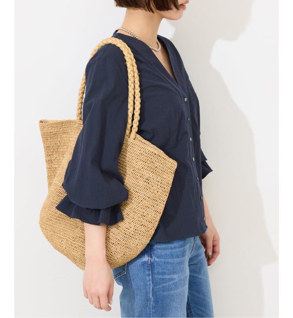 SLOBE IENA「《予約》Vネックフレアスリーブブラウス」|シャツ・ブラウス|