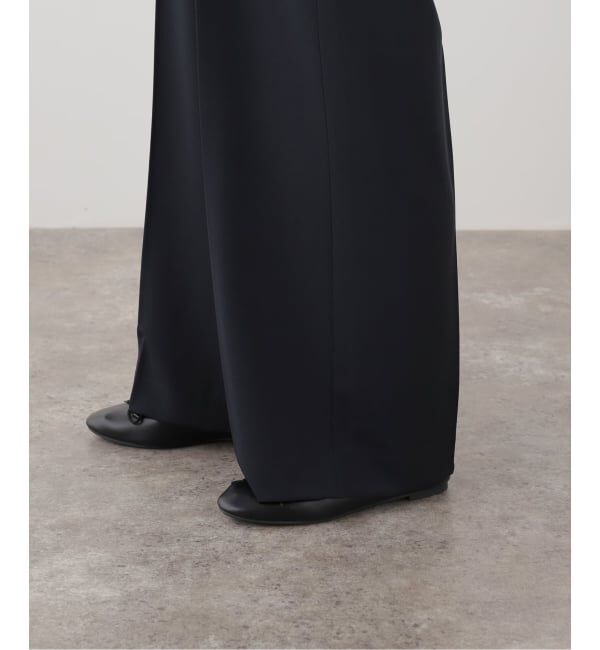 SLOBE IENA「イージーワイドパンツ」|スラックス|