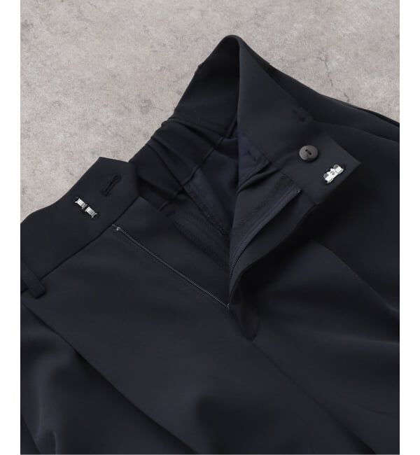 SLOBE IENA「イージーワイドパンツ」|スラックス|