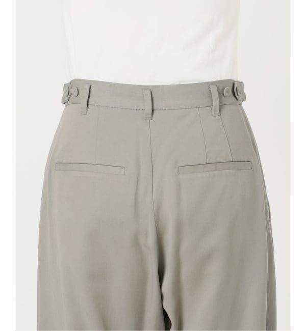 SLOBE IENA「《3サイズ展開/予約》ワンタックバレルスラックス」|スラックス|