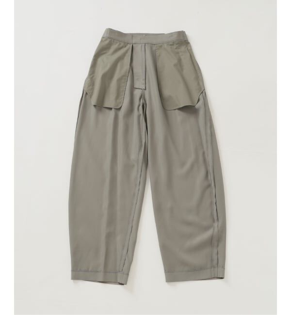 SLOBE IENA「《3サイズ展開/予約》ワンタックバレルスラックス」|スラックス|