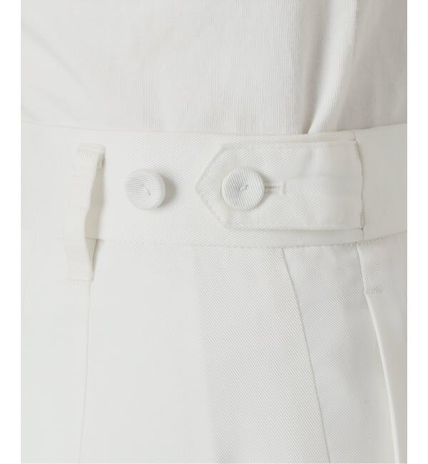 SLOBE IENA「《3サイズ展開/予約》ワンタックバレルスラックス」|スラックス|