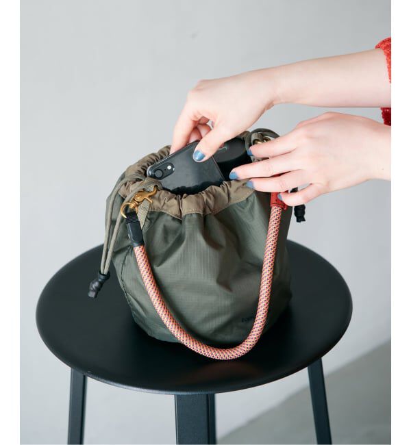 IENA「《予約》TOPOLOGIE REVERSIBLE BUCKET バッグ TP-WBA-RB2-BLK-4/RBS」|その他|