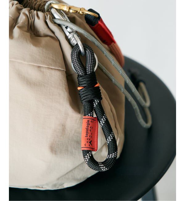 IENA「《予約》TOPOLOGIE 8mmLOOP KEYHOLDER キーホルダー TP-WST-K08-BRL-00-PE」|キーケース|