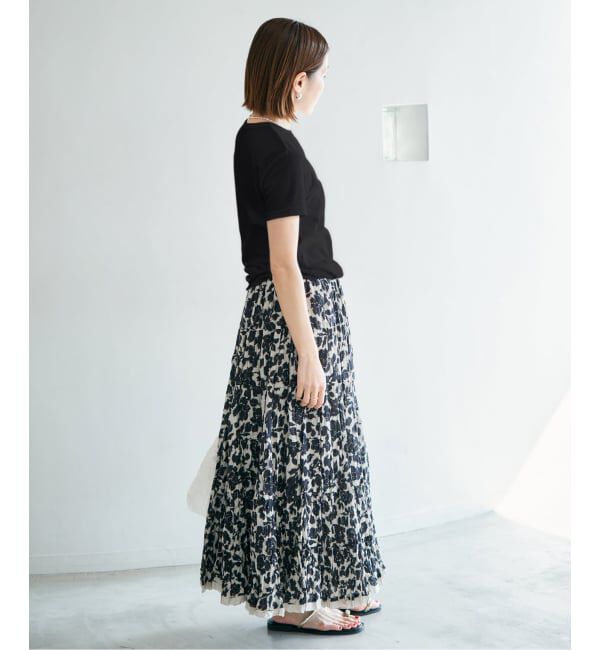 IENA「《追加2予約》ATON/エイトン 別注 SUVIN FRAISE ショートスリーブ Tシャツ」|Tシャツ・カットソー|