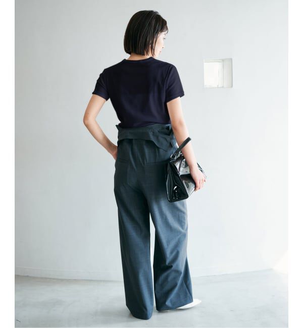 IENA「《追加2予約》ATON/エイトン 別注 SUVIN FRAISE ショートスリーブ Tシャツ」|Tシャツ・カットソー|